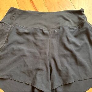 Rabbit Black Athletic Shorts for Women